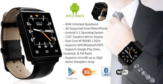 android 5.1 smartwatch by indigi