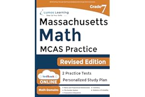 MCAS Test Prep: 7th Grade Math Practice Workbook and Full-length Online Assessments: Next Generation Massachusetts Comprehensive Assessment System Study Guide
