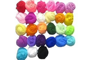 10 Pcs Colorful Nylon Stocking Flower Fabric for Flowers Making Nice Processing