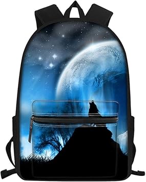 wolf book bags