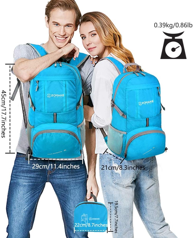 ZOMAKE Lightweight Foldable Backpack - Image 3