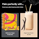 Protein Works Vegan Soy Protein BLACK Vanilla Crème 1kg 27g Protein view 7