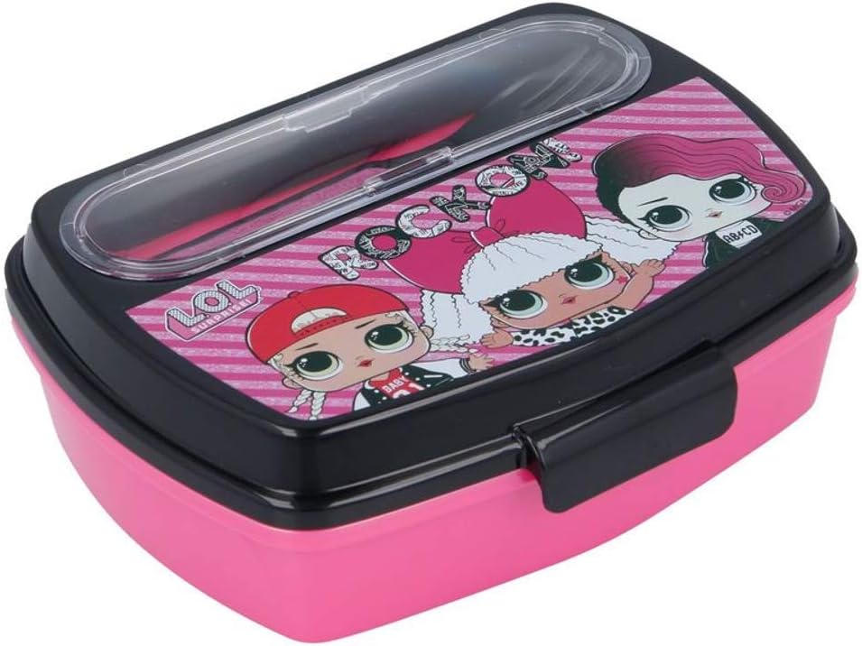 Lol Surprise - Caja para Goteo con Cubiertos: Amazon.es: Jardín