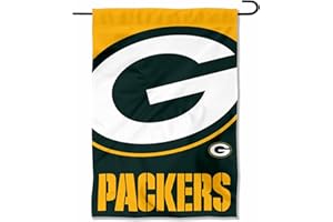 WINCRAFT Green Bay Packers Large Logo Double Sided Garden Banner Flag