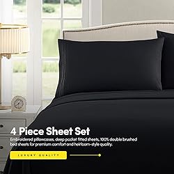 1500 Supreme Collection Full Sheet Sets Black