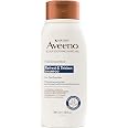 Aveeno Fresh Greens Blend Natural Volumizing Shampoo, 12 fl oz | Refresh & Thicken, Formulated with Natural Oat, Rosemary, Pe