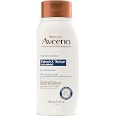 Aveeno Fresh Greens Blend Natural Volumizing Shampoo, 12 fl oz | Refresh & Thicken, Formulated with Natural Oat, Rosemary, Pe