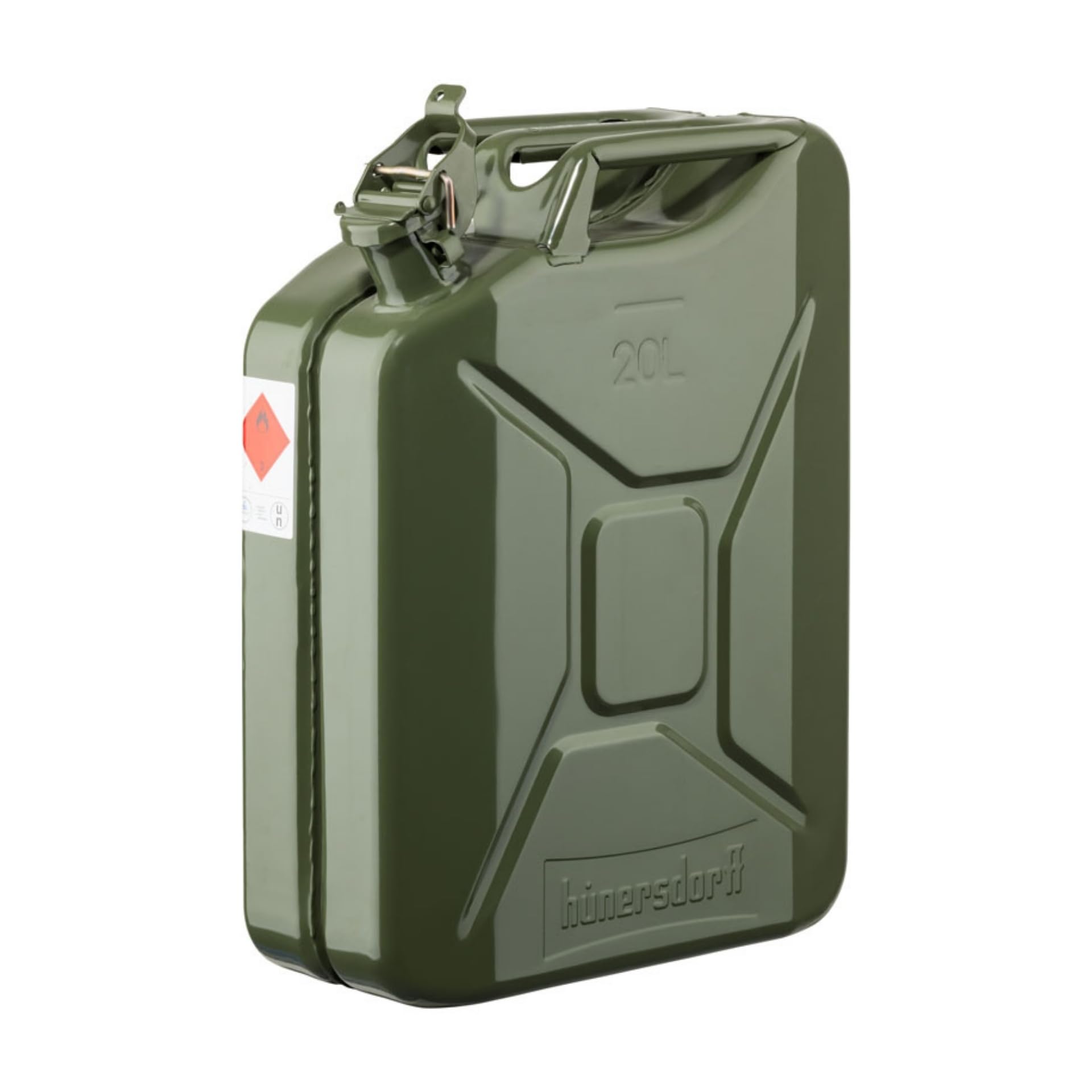 H&G Metal Canister 20 Litres Green