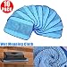 10pcs Wet Microfiber Mopping Cloths Mop Pads Linkstyle Replacement Pro-Clean Wet Mopping Pads for iRobot Braava 380 380t 320 321 Mint 4200 4205 5200 5200C Robot Braava Pads Floor Mopping Pads
