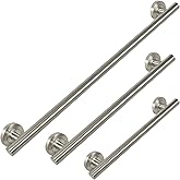 Lava Odoro Shower Grab Bar, Modern Set Stainless Steel Handicap Grab Bar for Bathtubs and Showers, Shower Safety Bar for Seni