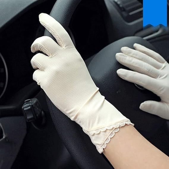 Sksngf High Elastic Sunscreen Non-slip Gloves Summer Thin Section