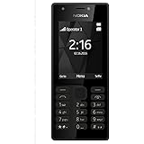 Nokia 216 DS - Móvil con Teclas Grandes (2.4") Color Negro