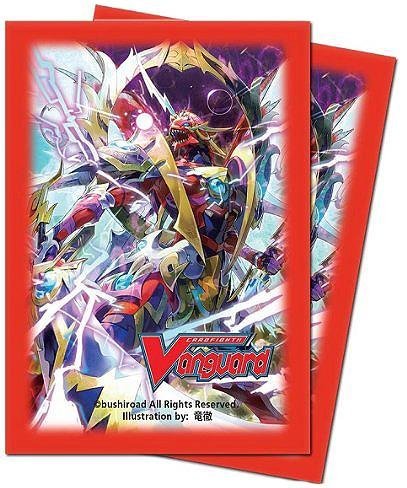 Cardfight!! Vangaurd "Dragonic Kaiser Vermillion - THE BLOOD" Small Size Deck Protector Sleeves (55 count)