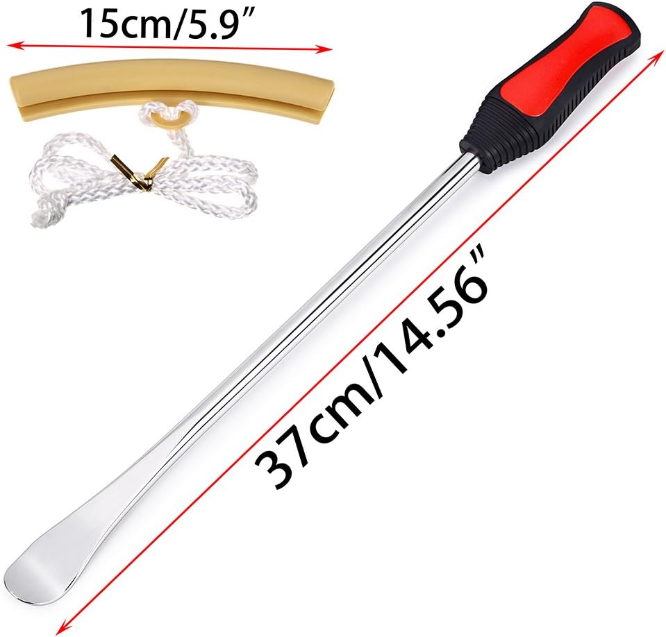 Sumnacon Tire Levers Spoon Set, Heavy Duty Motorcycle Bike Car Tire Irons Tool Kit,3 Pcs Tire Changing Spoon + 2 Pcs Rim Protector: Sports & Outdoors