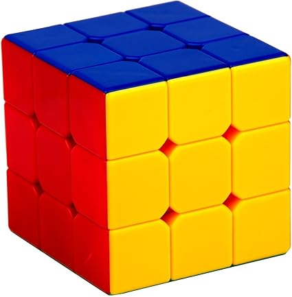 Shreeja Collections-High Stability Stickerless 3x3x3 Magic Speed Cube