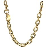kkmilamila Vintage Gold Bag Charm Chain - Multi-Functional Purse Extender & Wallet Chain - Stylish Christmas Gift for Handbag Lovers - Durable Clip-On Accessory for Jeans, Purses, and Backpacks