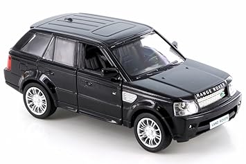 RMZ City Diecast Model Land Rover Range Sport Toy Car (Black)