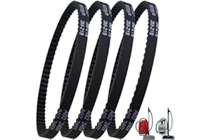 4 Pack 219-3m-4.8 Replacement Belt for Miele SEB213, SEB217 and STB205 Power Brush Electrobrush, Replace Part 54-3301-06 Vacu