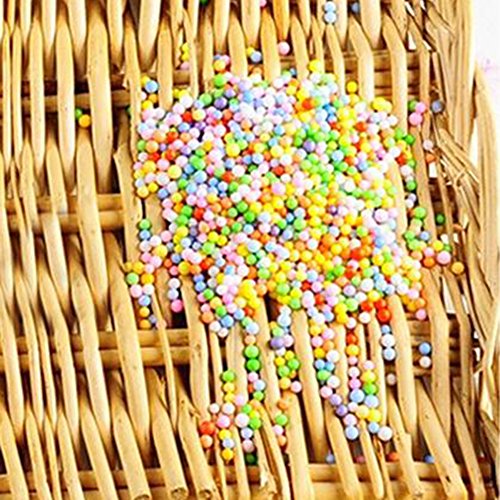 Freedi Foam Beads for DIY Slime Craft Styrofoam Balls Wedding Party Decorations 0.08-0.32 Inch 13000Pcs/1Bag - Thumbnail 4