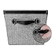 Creative Scents Fabric Decorative Storage Basket (Herringbone)