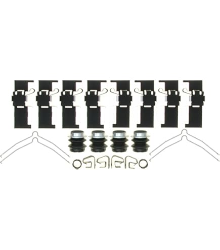 ACDelco 18K1686X Professional Front Disc Brake Caliper Hardware Kit With Clips Springs Seals And Bushings
