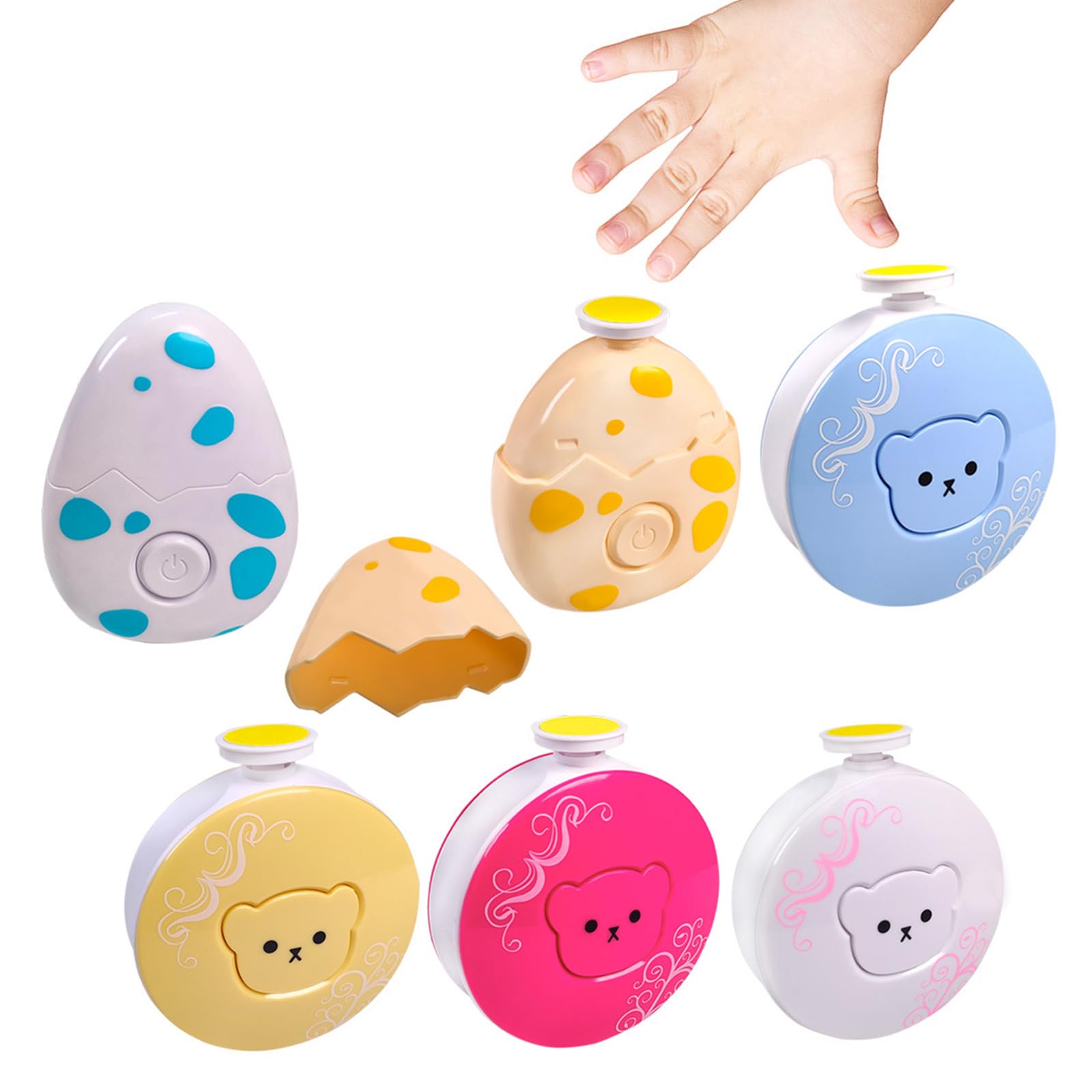 Cartoon Design Manicure Set Fun and Gentle Polisher Easy to Trim Nails