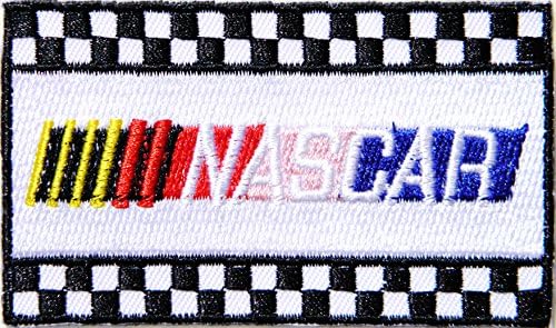 NASCAR Logo Sign Sponsor Car Racing Patch Iron on Applique Embroidered T shirt Jacket Custom BY SURAPAN
