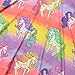 Jxstar Rainbow Dress For Girls Hawaiian Dress Short Sleeve Dress Unicorn 130