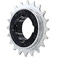 ZUKKA Single-Speed Bike Freewheel 16t/18t/20t Bicycle Freewheel Compatible 1/2 x 1/8 One-Speed Cycling Replacement Accessory