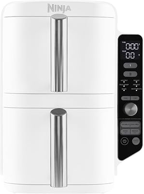 Double Stack XL, Friggitrice ad Aria Verticale, 9,5L, Bianco