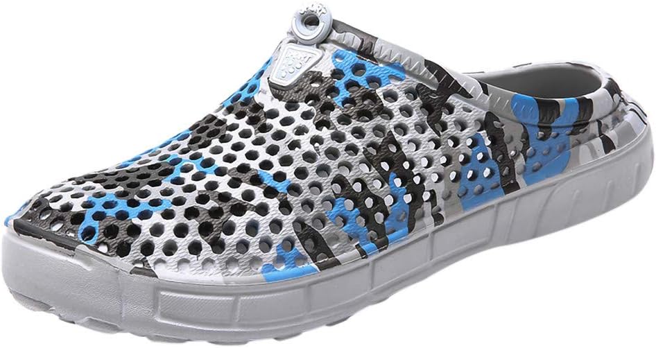 Flip Flops,QINPIN Casual Men's Camouflage Flats Platform Flip Flops Antiskid Slippers Beach Shoes