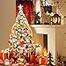 Yoland 24ct Barrel Plating Christmas Ball Ornaments Tree Decorations(40mm/1.57'' in) (Champagne)