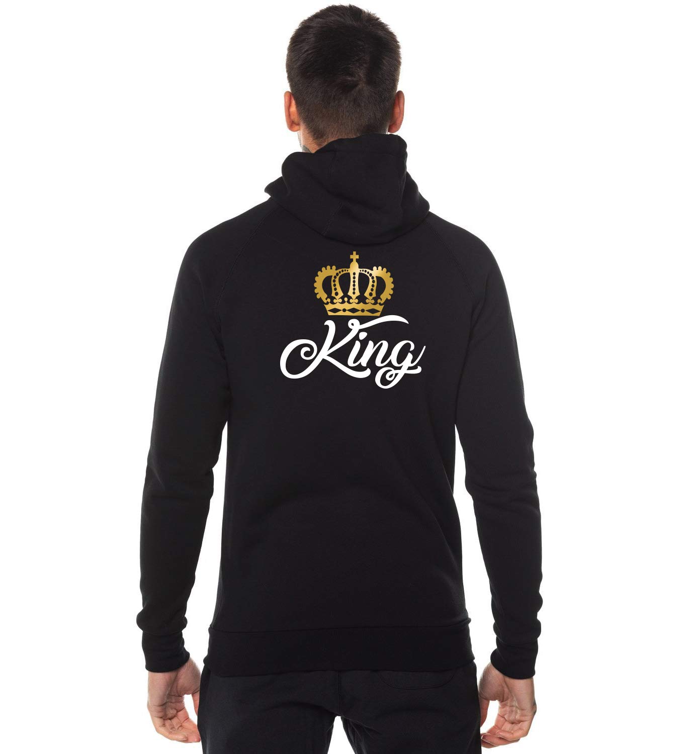 king queen prince hoodies