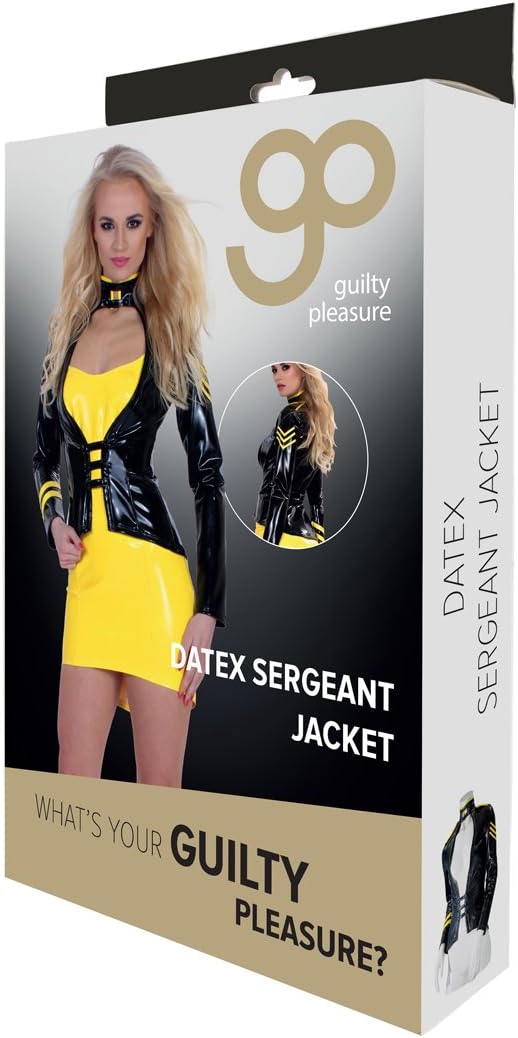 GUILTY PLEASURE Datex Erotic Jacket Black S - Image 4