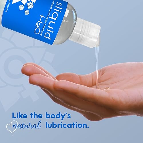 Sliquid H2O Water Based Lube Lubricant for Sex, Glycerin Free Personal  Lubricant (4.2 Oz) Clear, Unscented in Saudi Arabia | Whizz Lubricants