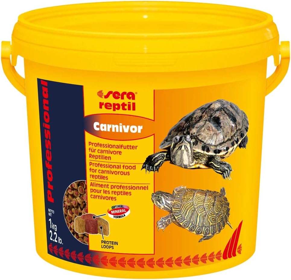 sera reptil Professional Carnivor 3800 ml, brown / beige, 1.12 kg (Pack of 1)