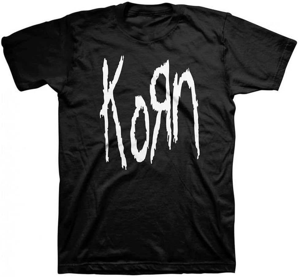 Korn Old School Logo Men's Black T-Shirt