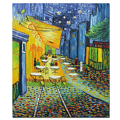 Fokenzary Pintura de reproducción de Terraza de café por