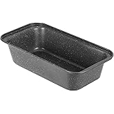 Walooza 8x4 Loaf Pan - Carbon Steel Bread Baking Pans for Homemade Bread Banana Bread, Sourdough, Pound Cake | Nonstick, Oven Safe, Easy Release