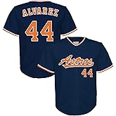 Outerstuff Yordan Alvarez Houston Astros Navy #44 Kids Youth 4-20 Alternate Fashion Player Jersey