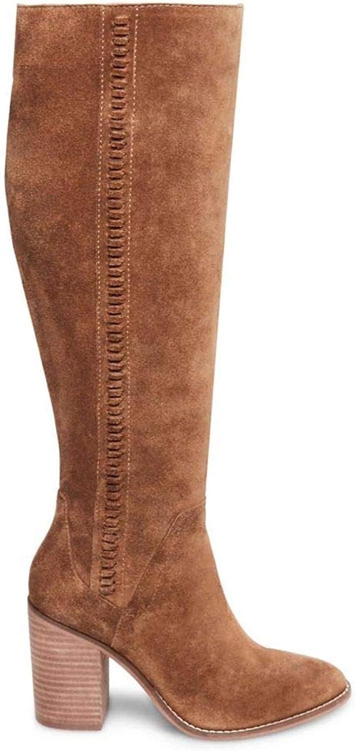 steve madden women's roxana whipstitch dress boots