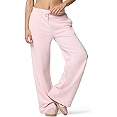 florence by mills Women's Cozy Crush Wide Leg Sweatpant