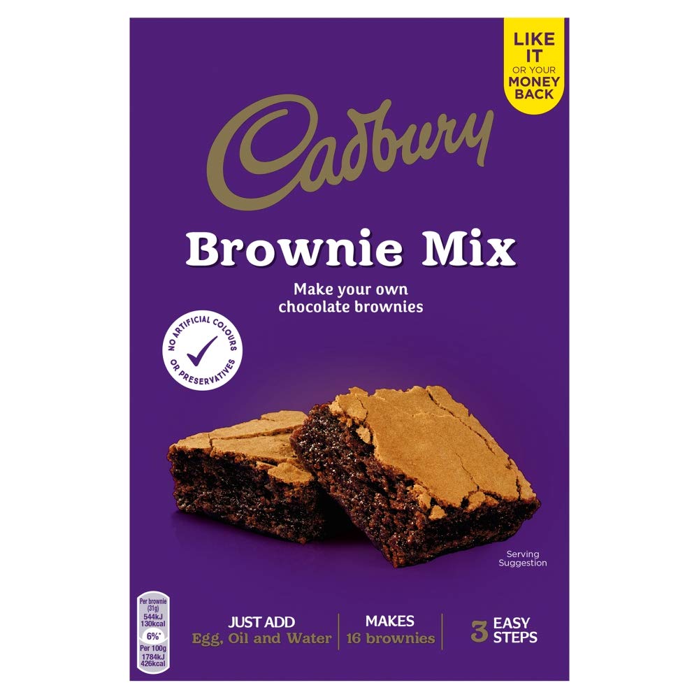 Cadbury Chocolate Brownie Mix 350g Buy Online In Austria At Desertcart At Productid 106463239