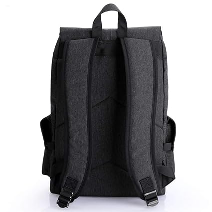 DYR Rucksack Multi-Funktionsrucksack Multi-Layer Outdoor-Reisetasche Casual Business Rucksack USB-Aufladung, Schwarz