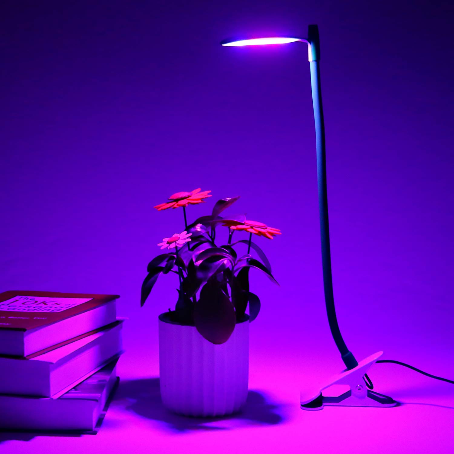 YISUN USB LED UV Grow Light for Indoor Plant with Soil