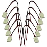 ZITRADES 8mm 2Pin 10Pcs LED Strip Connectors For 3528 Single Color LED Strip BY ZITRADES