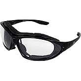 Birdz Eyewear Thrasher Motorcycle Glasses-Convert-to-Goggles