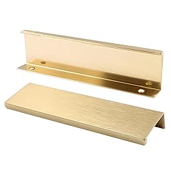 Cionyce 6 Pack Hidden Cabinet Pulls 4.72"/120mm