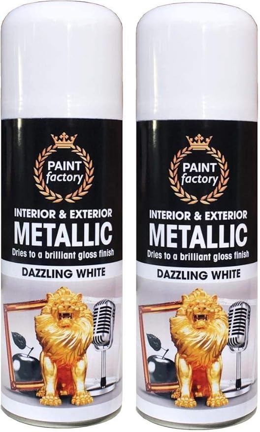 Topline Paint Factory Interior Exterior Metallic Spray