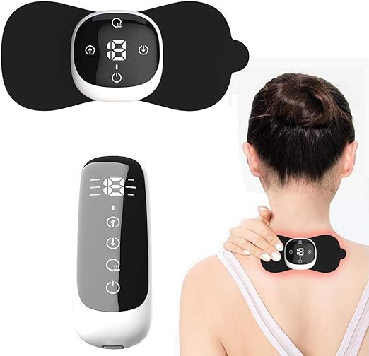 TENS Machine for Pain Relief Wireless TENS Unit Heated Rechargeable Muscle Stimulator EMS
